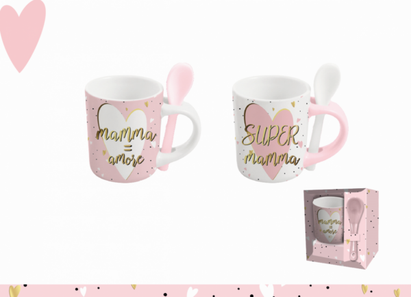 Tazzina con cucchiaino