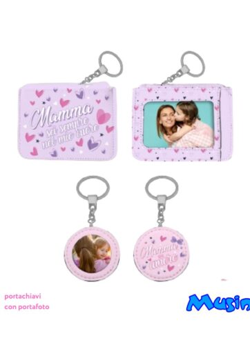 Portachiavi con portafoto Festa Della Mamma