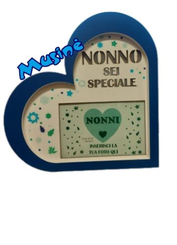 Cornice in mdf Portafoto Nonno