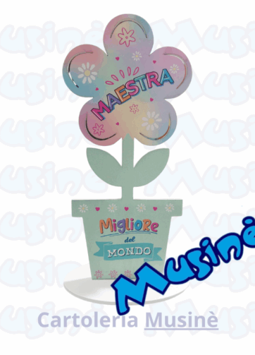 Decorazione da appoggio maestra