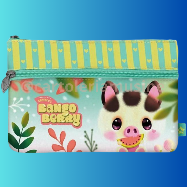 Busta due cerniere Piggy Pig Santoro Italia