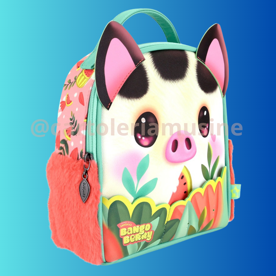 Mini Zaino Piggy Pig Santoro Italia Bangoberry 2024 | Compatto e Super Trendy 5 Mini Zaino Piggy Pig Santoro Italia Bangoberry 2024 | Compatto e Super Trendy - immagine 5