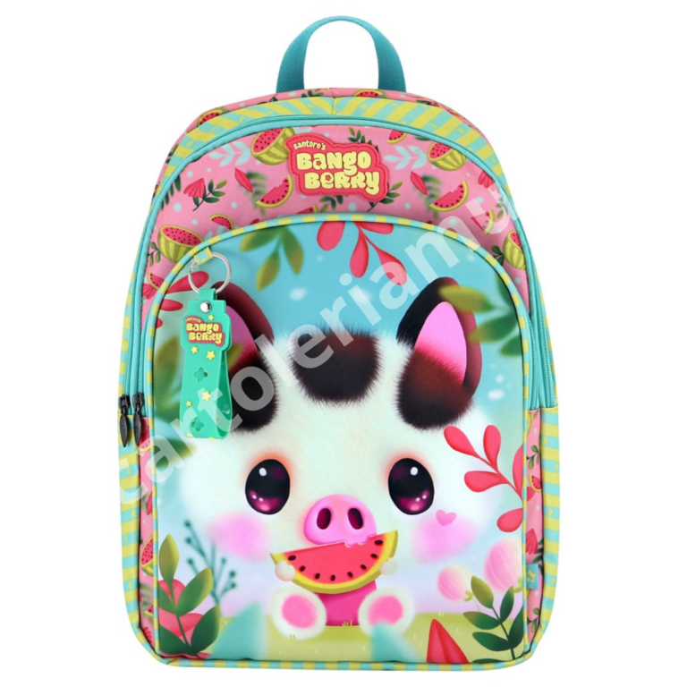 Mini Zaino Americano Bangoberry Piggy Pig 2025: compatto, kawaii e con dettagli in peluche.