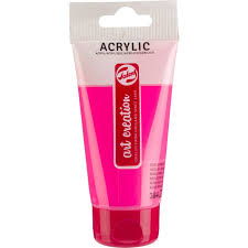 Talens Art Creation Acrilico Tubo 75 ml - 384 ROSA REFLEX