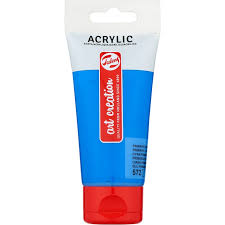Talens Art Creation Acrilico Tubo 75 ml - 572 CYAN PRIMARIO