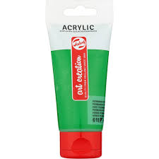 Talens Art Creation Acrilico Tubo 75 ml - 618 VERDE CHIARO PERMANENTE