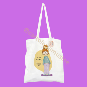 BORSA Pensieri colorati   JE SUIS ESAURIT… –