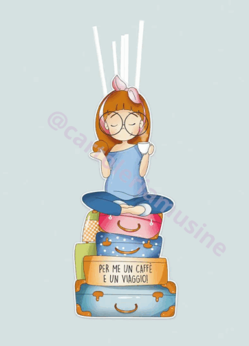 PROFUMATORE PENSIERI COLORATI - PER ME UN CAFFE'..