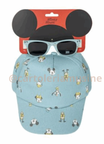 CAPPELLINO CON OCCHIALI MICKEY MOUSE-  DISNEY SET - CAP + GLASSES