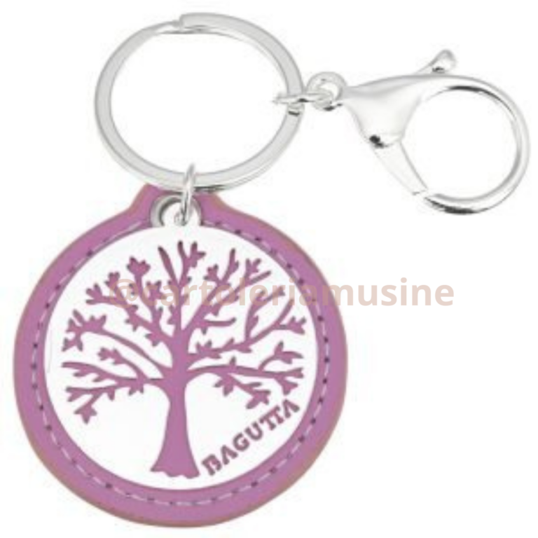 PORTACHIAVI ALBERO DELLA VITA BAGUTTA ROSA