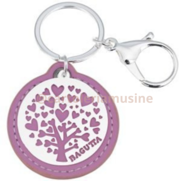 PORTACHIAVI ALBERO DELLA VITA BAGUTTA ROSA
