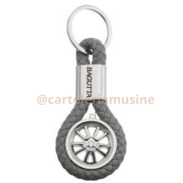 PORTACHIAVI RUOTA BAGUTTA GRIGIO