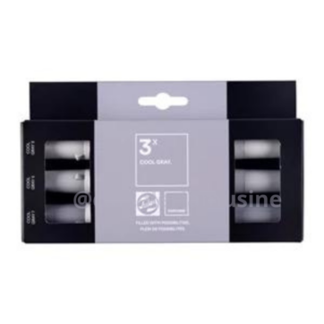 Talens Pennarelli doppia punta Pantone Set di pennarelli  3 colori grigio freddo- cool gray