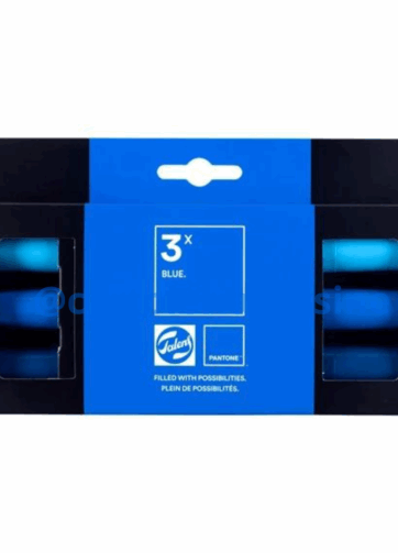 Talens Pennarelli doppia punta Pantone Set di pennarelli  3 colori blu