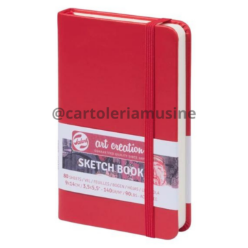 Taccuino Disegno Rosso Talens | Sketchbook 140g Elegante e Resistente