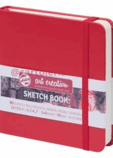 Sketchbook Talens Art Creation Rosso  | Album da Disegno Artistico