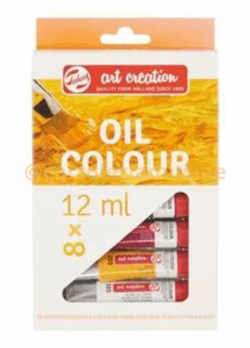 Set colori a olio Talens Art Creation 8x12 ml | Kit Pittura per Artisti