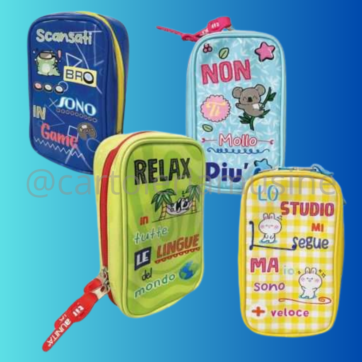 Astuccio oval verticale zoo tintaUNITA | Scuola 2024