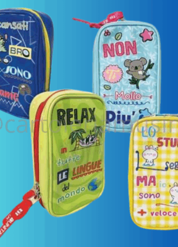 Astuccio oval verticale zoo tintaUNITA | Scuola 2024