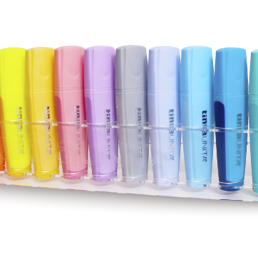 TINTAUNITA- EVIDENZIATORE DESKSET DA 18 PEZZI, PALETTE