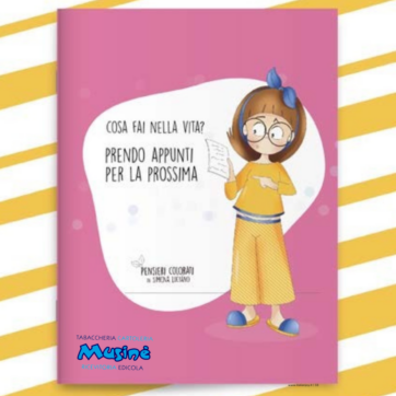 NOTEBOOK A5-   PENSIERI COLORATI - COSA FAI NELLA VITA? PRENDO APPUNTI PER LA PROSSIMA.