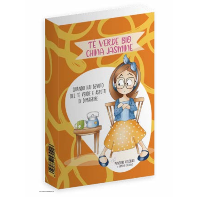 TISANA - PENSIERI COLORATI - TÈ VERDE CHINA JASMINE BIO