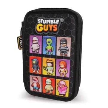 TINTA UNITA STUMBLE GUYS ASTUCCIO 3 ZIP NERO ALL BLACK