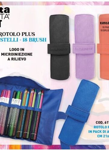 TintaUnita: Rotolo 36 pastelli mina 4.2