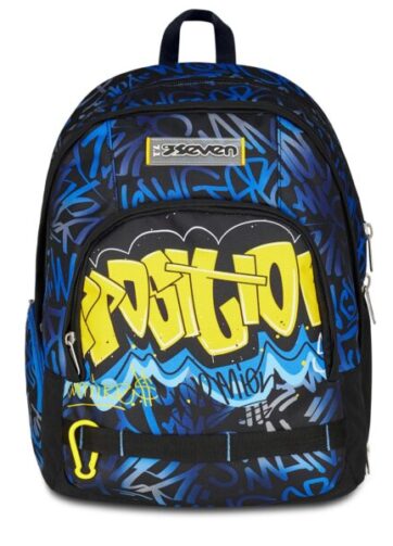 Lo Zaino Seven Dual Hidden Spot Boy 2025 è resistente, ergonomico e super capiente. Perfetto per ragazzi che vogliono praticità, comfort e stile a scuola.