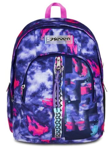 Lo Zaino Seven Dual Shady Dye Girl 2025 è resistente, ergonomico e capiente. Perfetto per ragazze che vogliono stile e comfort per la scuola di ogni giorno.