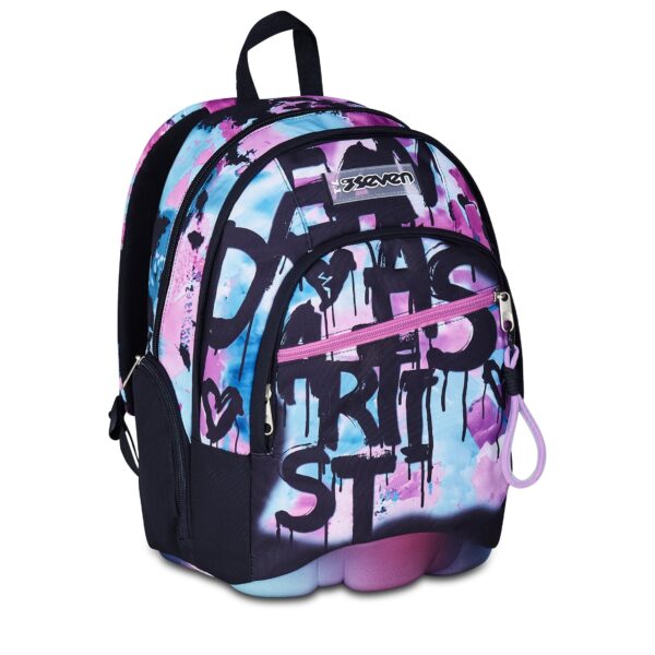 ZAINO Seven® DUAL - QUICK GRAFFITI GIRL 4 ZAINO Seven® DUAL - QUICK GRAFFITI GIRL - immagine 4