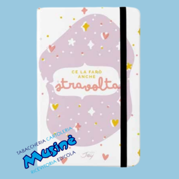 Notebook Ce la farò anche stravolta | Blocco Appunti Divertente e Originale