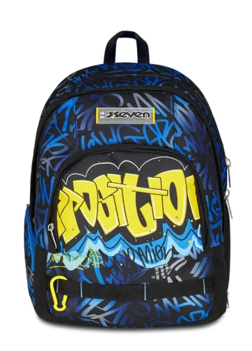 La collezione Dual Detach è tra le più innovative di Seven: grazie alla possibilità di trasformarsi in due zaini in uno, offre un prodotto pratico, duraturo e sempre al passo con le esigenze dei ragazzi.