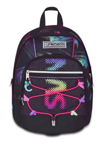Scopri lo Zaino Seven Dual Plus Optical Shade Girl 2026: espandibile, resistente e super capiente. Ideale per la scuola elementare e media.