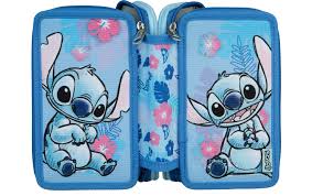 Astuccio Stitch 3 Piani 2025 firmato Scooli: completo, resistente e super organizzato