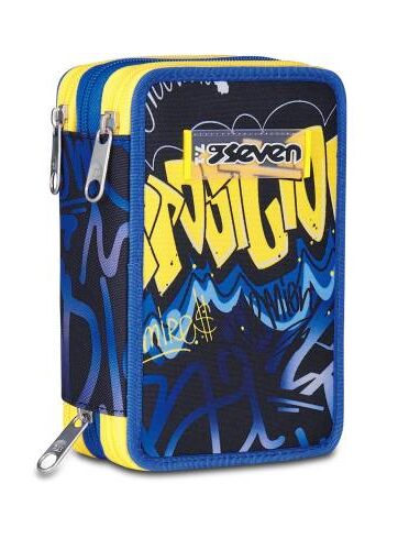 Astuccio Seven 3 Zip Hidden Spot Boy – Completo 45 Pezzi 2025/26