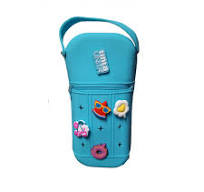 borsellino in silicone celeste