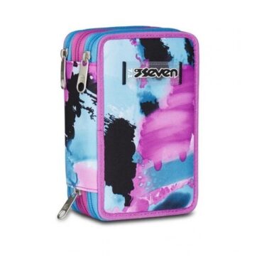 Astuccio Seven Quick Graffiti Girl 3 Zip – Completo 45 Pezzi 2025/26